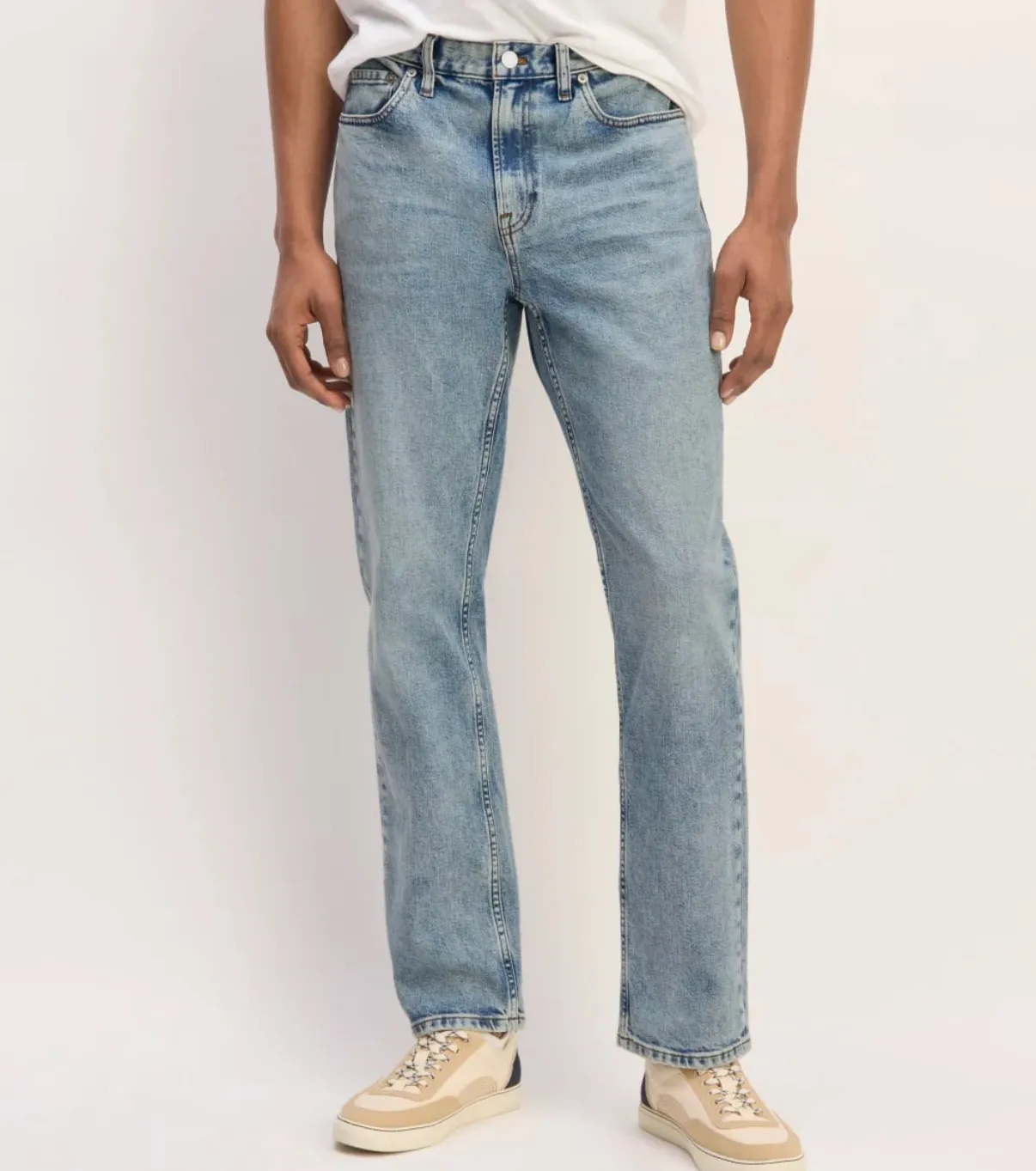 MENS / PANTS - CHINOS, KHAKIS & DRESS PANTS THE ORGANIC COTTON STRAIGHT-LEG JEAN - Image 3