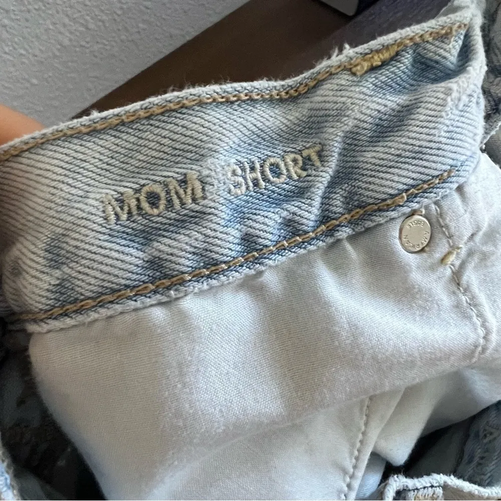 American Eagle Mom Short Heavy Distressed Shorts 6 - Image 9