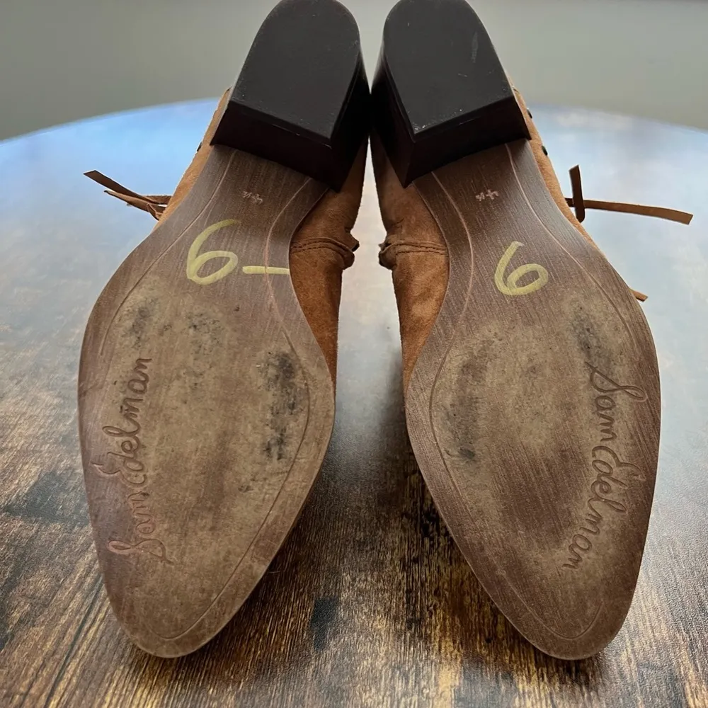 Sam Edelman  | Rudie -suede leather booties. Size: 4.5 - Image 6