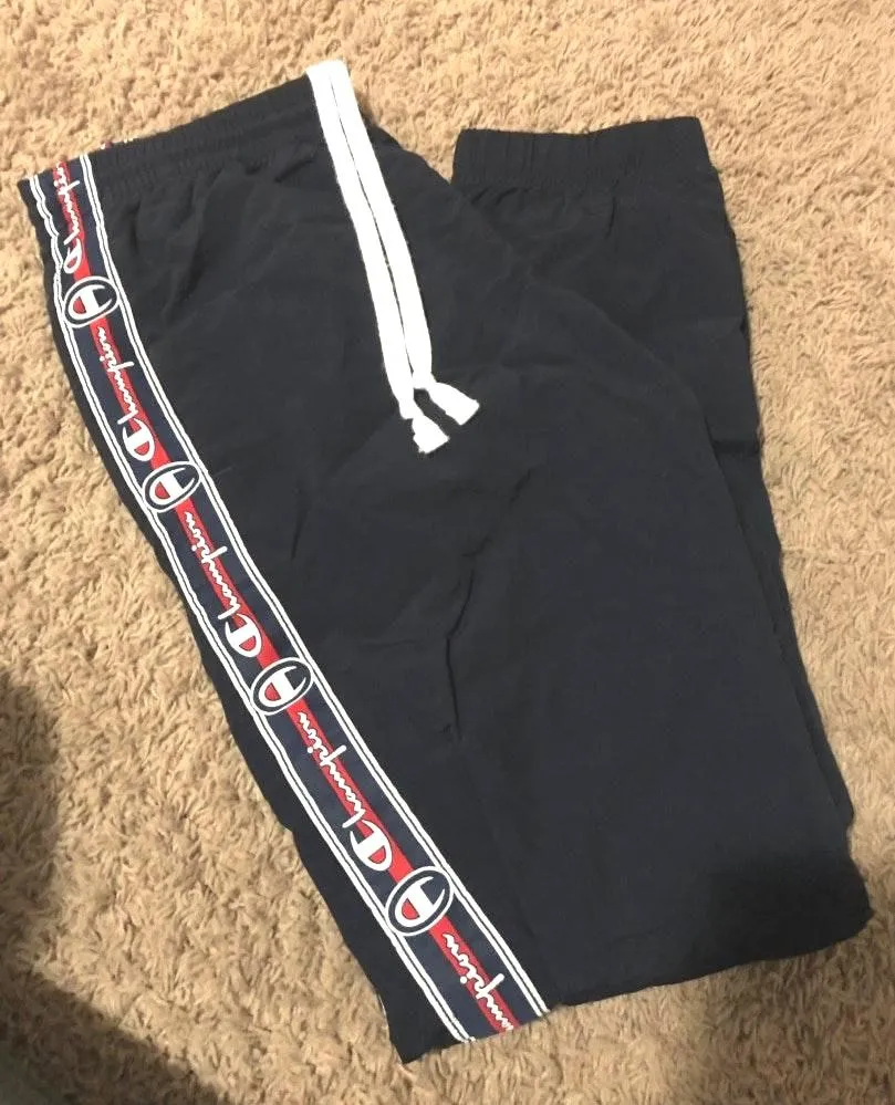 Champion Navy Reverse Weave Joggers - Image 4