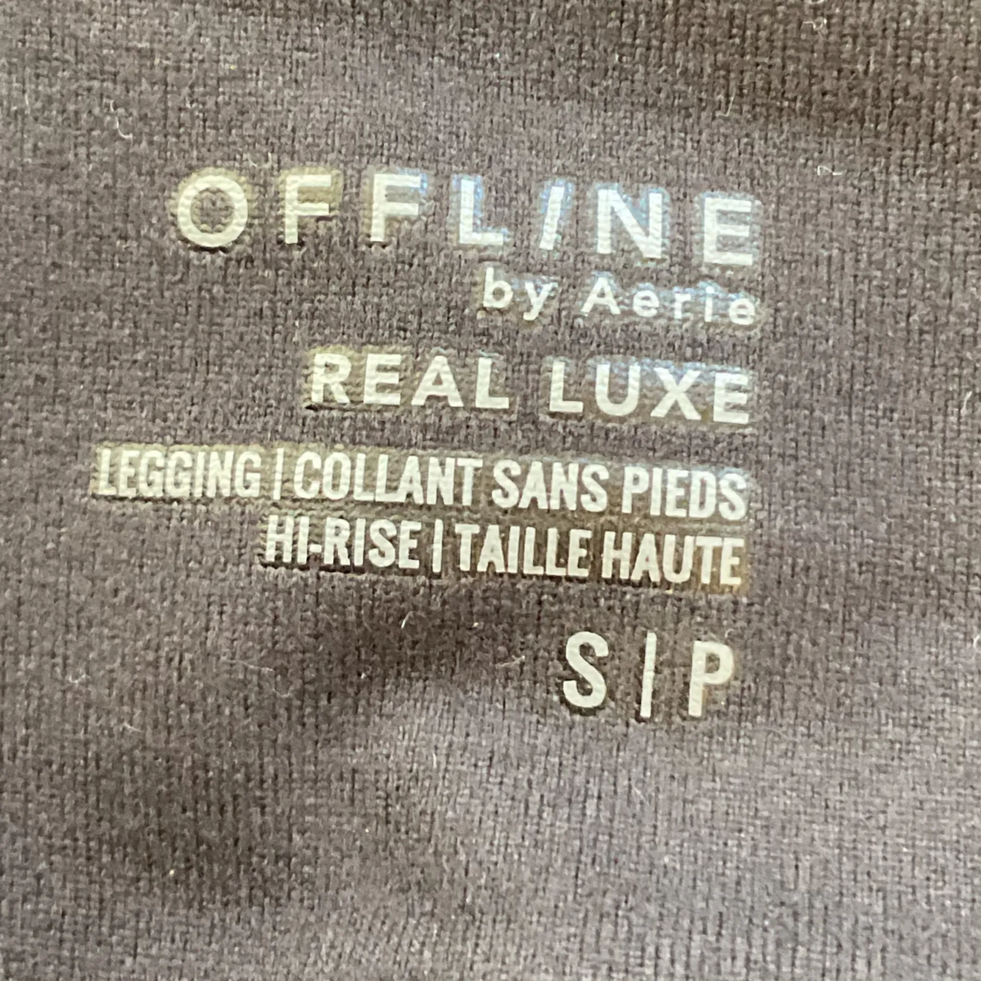 NWOT Aerie Offline Real Luxe Black Faux Leather Legging Sz Small - Image 13