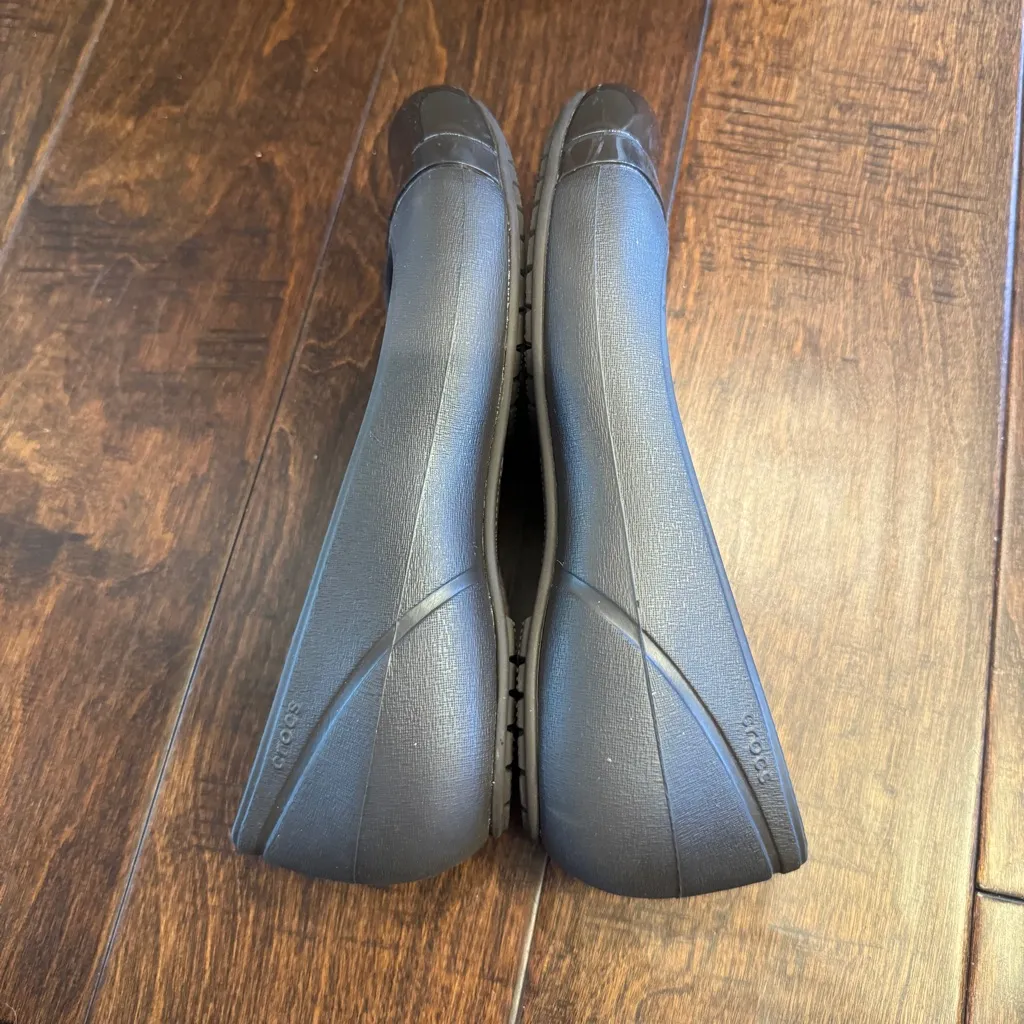 Crocs Brown Flats | Women's Flats Size 7‎ ballet flat - Image 5