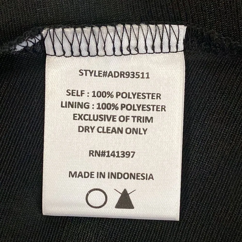 ASTR The Label Women’s Medium Belle Sleeve Floral Flower Print Black Mini Dress - Image 10