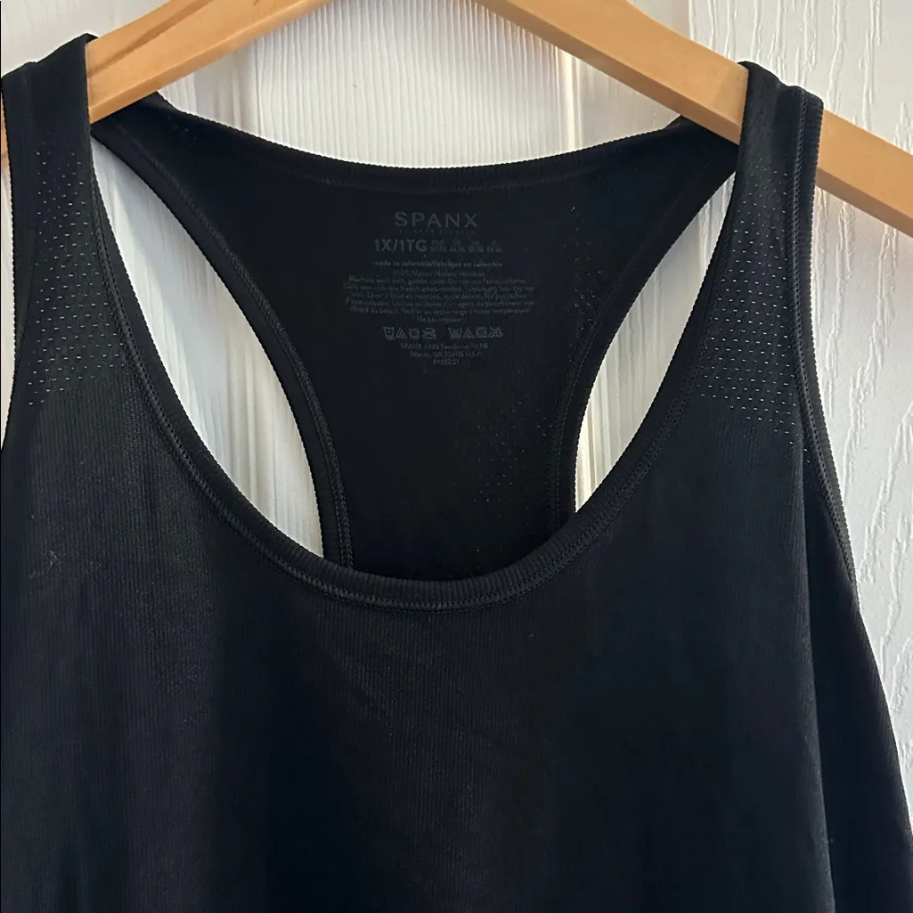 Spanx  Classic Black Tank Top - Image 2