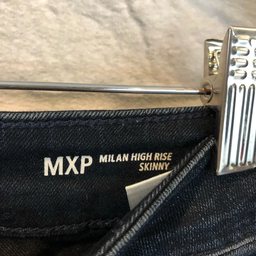 NWT Warp + Weft 27x28 Milan HR Skinny Ludlow Jeans Blue Size 27 - Image 8