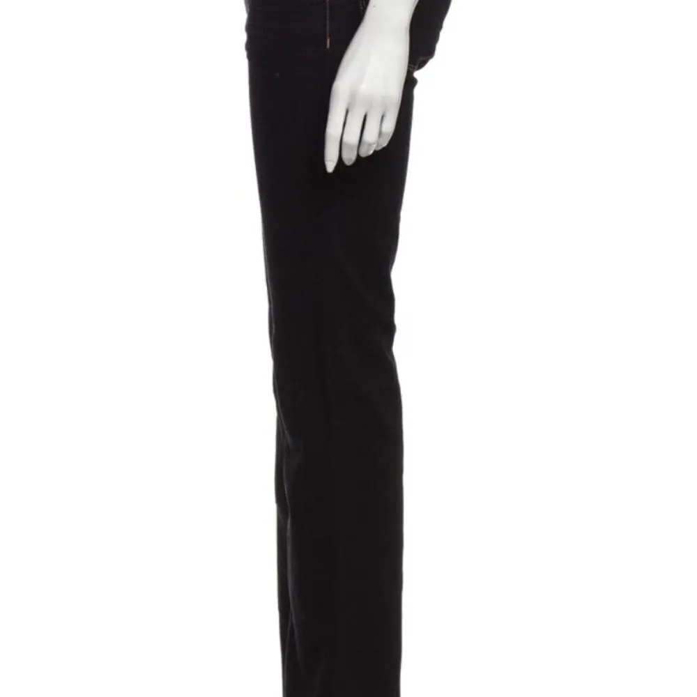 J Brand Boot cut jeans black size 27 EUC mid rise - Image 3