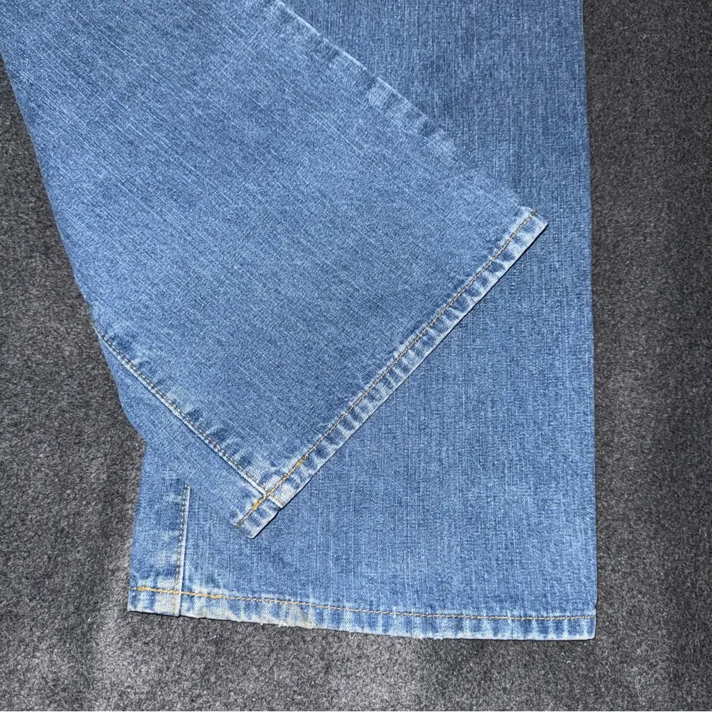 VTG Y2K Tommy Jeans Vintage Hip Jean Bootcut Denim Medium Wash Women’s 15 / 31 - Image 6