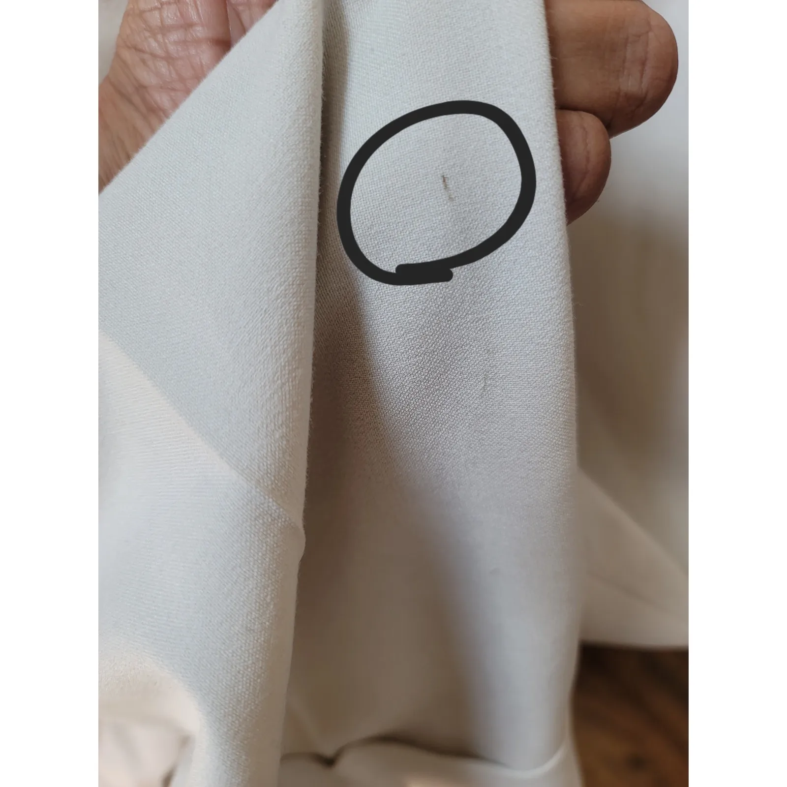 Express Trousers Women's Size 5/6 White Stretch Button Cuffed Flat Front - Image 11