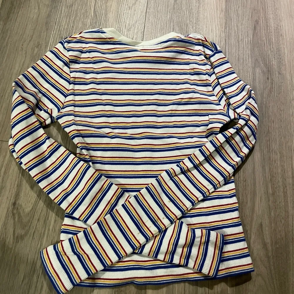 brandy melville striped long sleeve top - Image 2