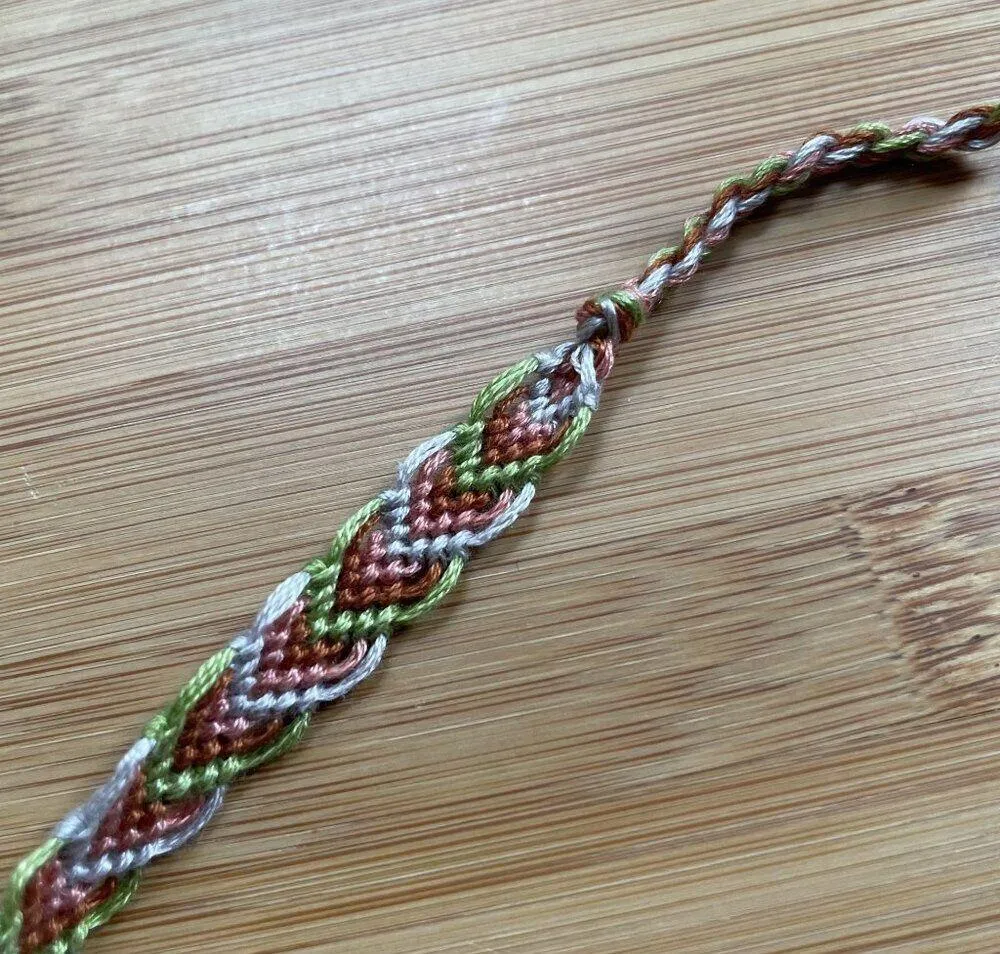 Nara Bracelet, anklet, trendy, comfortable, tie, embroidery thread, woven, gift, - Image 2