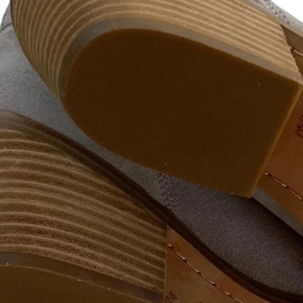 Marc Fisher Suede Leather Teona Light Grey Ankle Cowboy Boot Size 7.5 NWT - Image 14