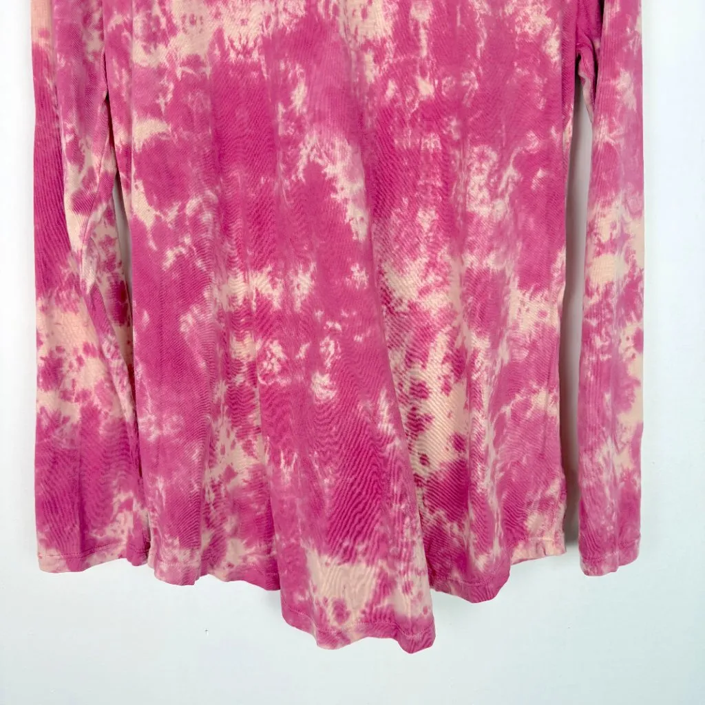 NWT LOGO by Lori Goldstein Marble Dye Cotton Modal Cardigan Size Medium M NEW - Image 9