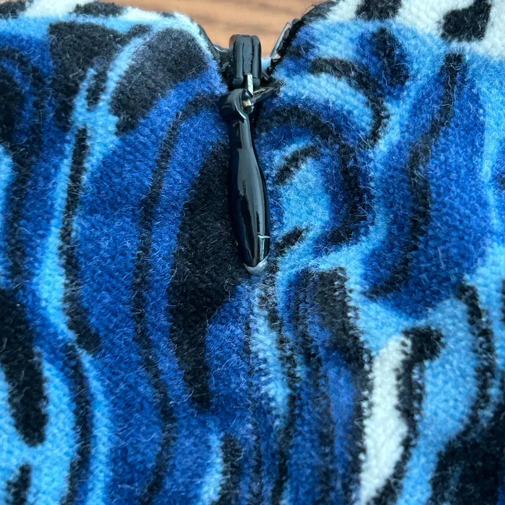 Key West Zebra Pants Blue Black Size 4 - Image 10