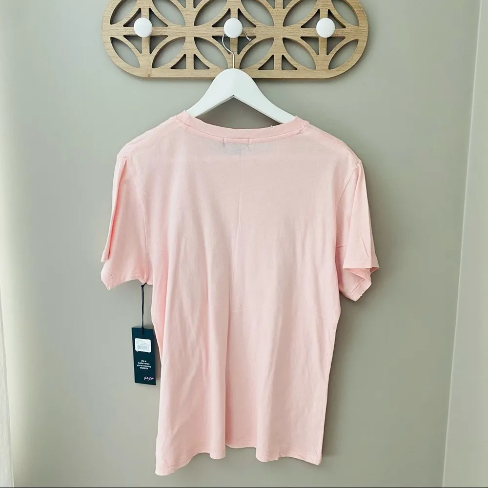 Wildfox 'Stay Wild' Leopard Print Tee Shirt Sz Medium - Image 7