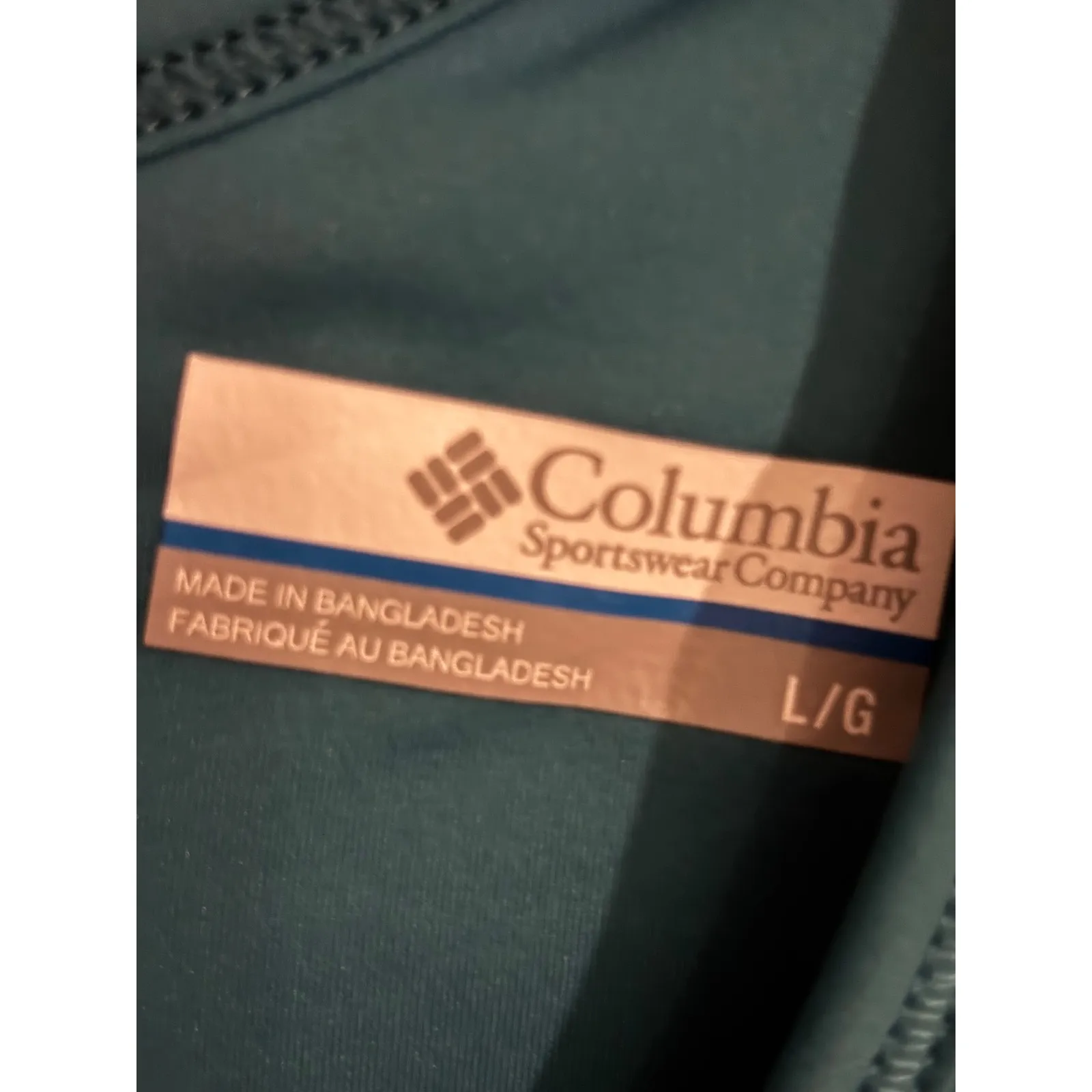 Columbia PFG Sleeveless Mesh Back Athletic Dress Teal Large - Image 4