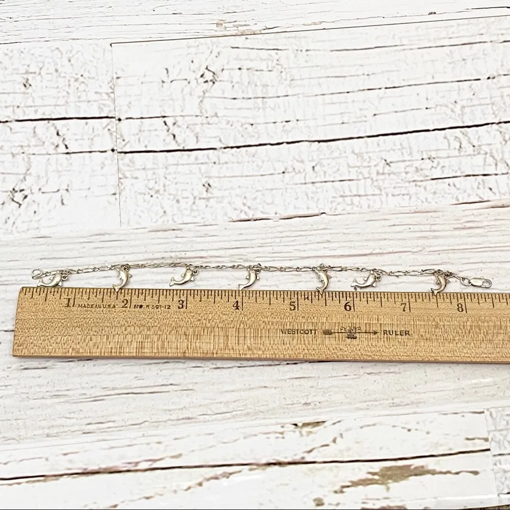 Mini Dolphin Charm 8.5” Bracelet - Image 8