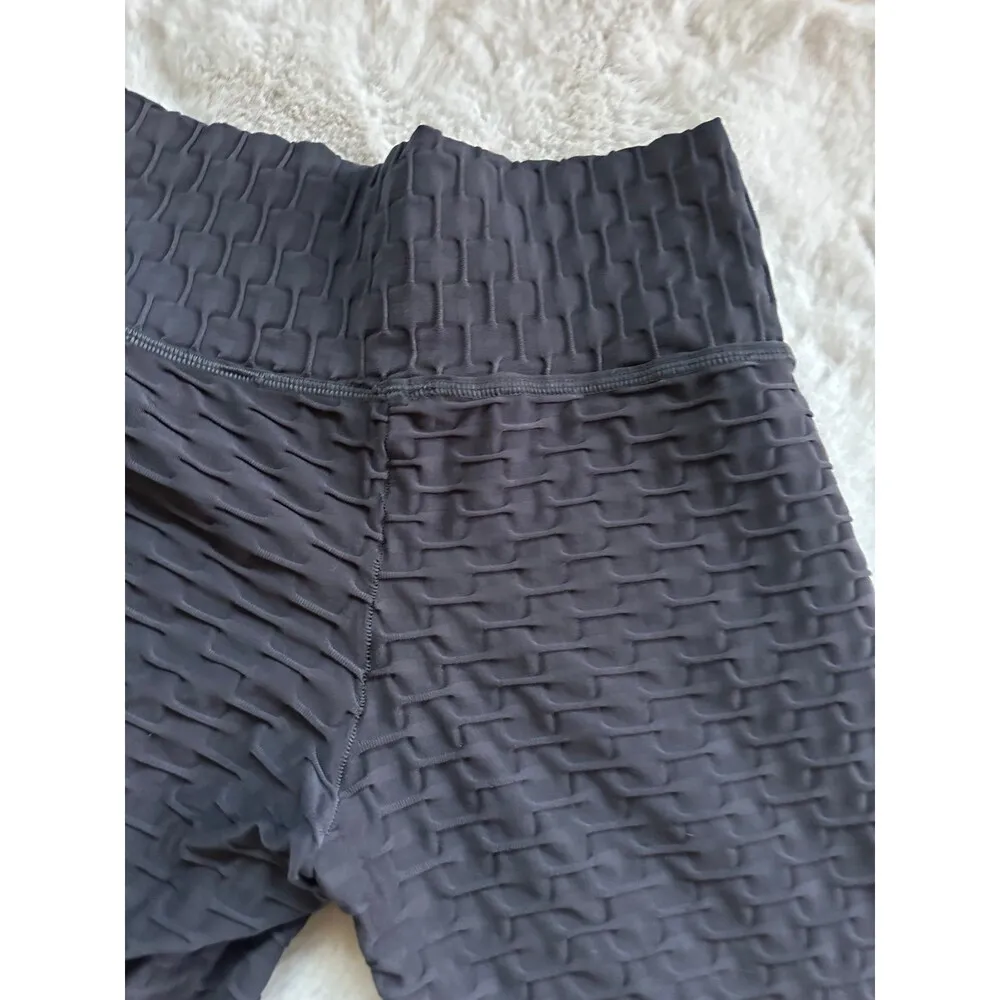 Dark purple leggings small - Image 2