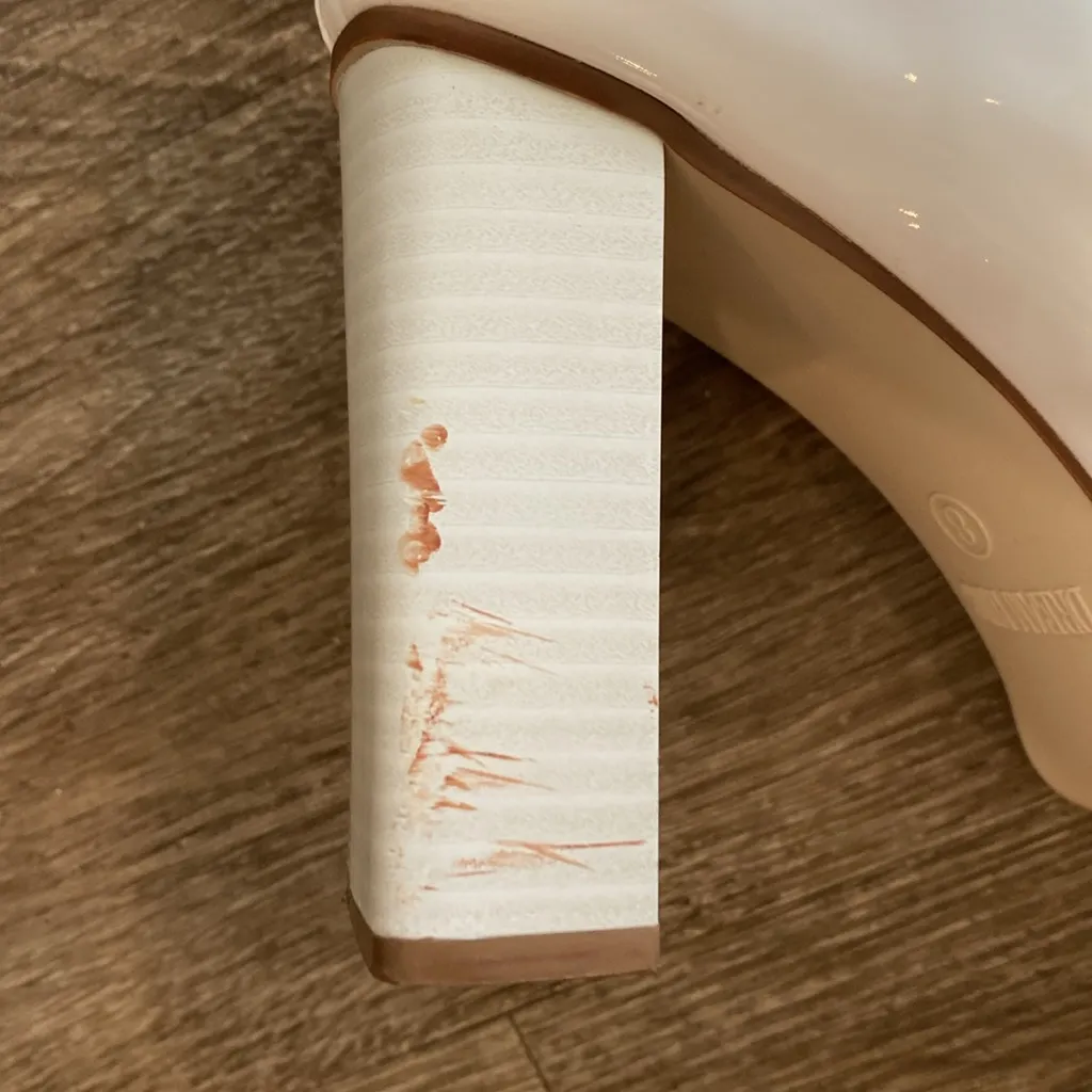 Dream Pairs festival cosplay white gogo boots mid calf patent 8 - Image 5