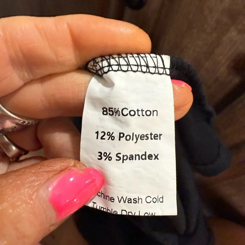 Black Mini Dress with Raglan Sleeves - Image 6