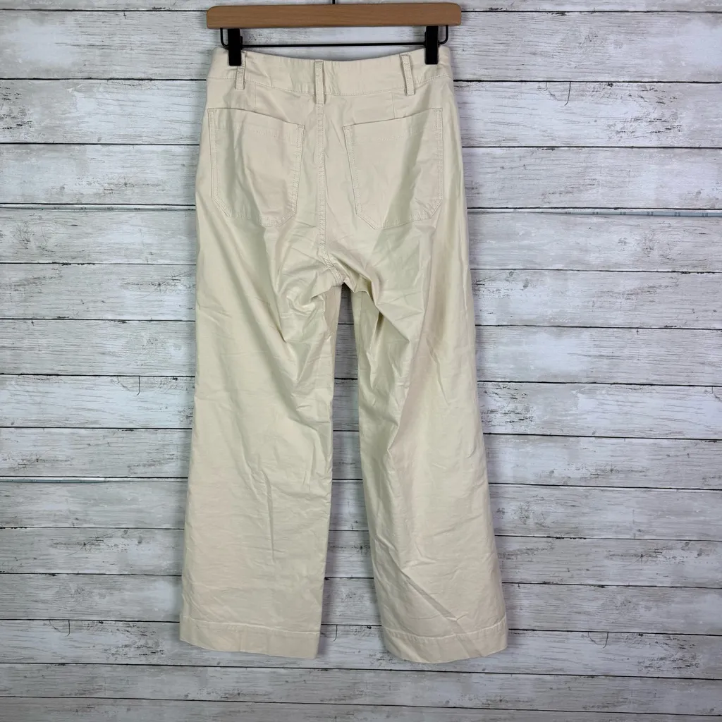 J Crew Factory Lizzie Wide Leg Patch Pocket Pants Size 26P - Image 6