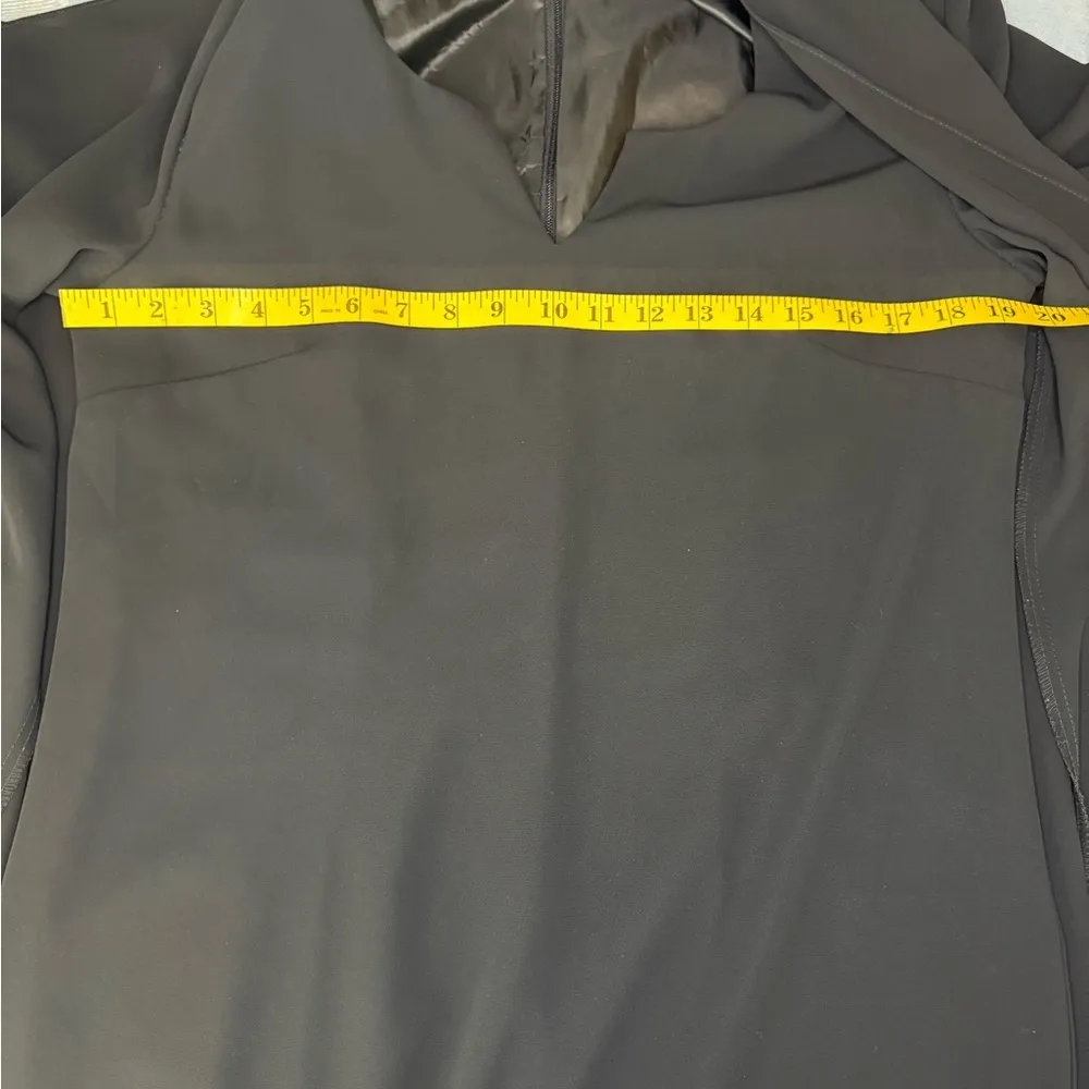 Patra Black Layered Classy Evening Dress 8 Patra Stenay Vintage. #370 - Image 11