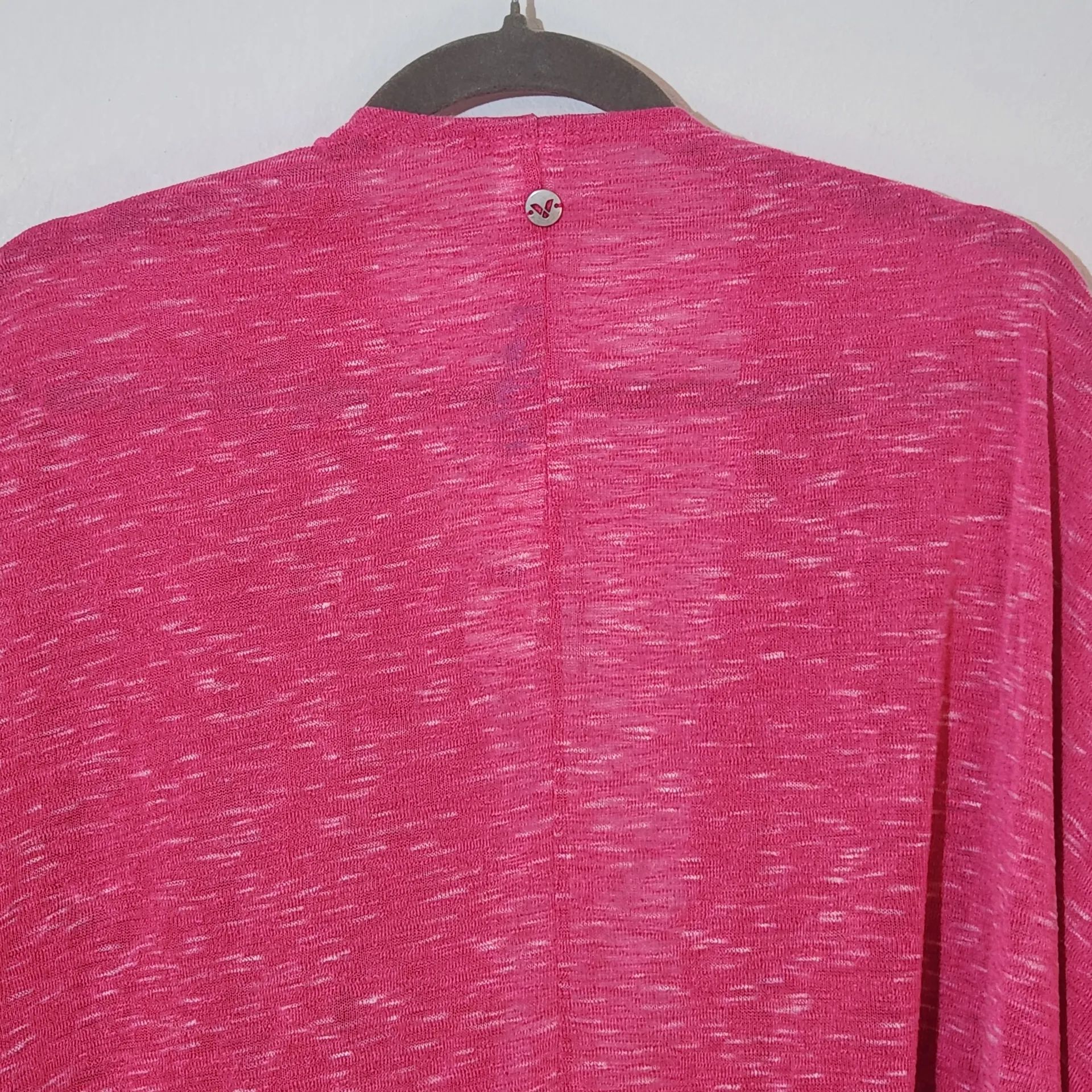 Livi Active Pink Open Front Cardigan NWT Size 26/28 Pink Draped Cardigan - Image 6