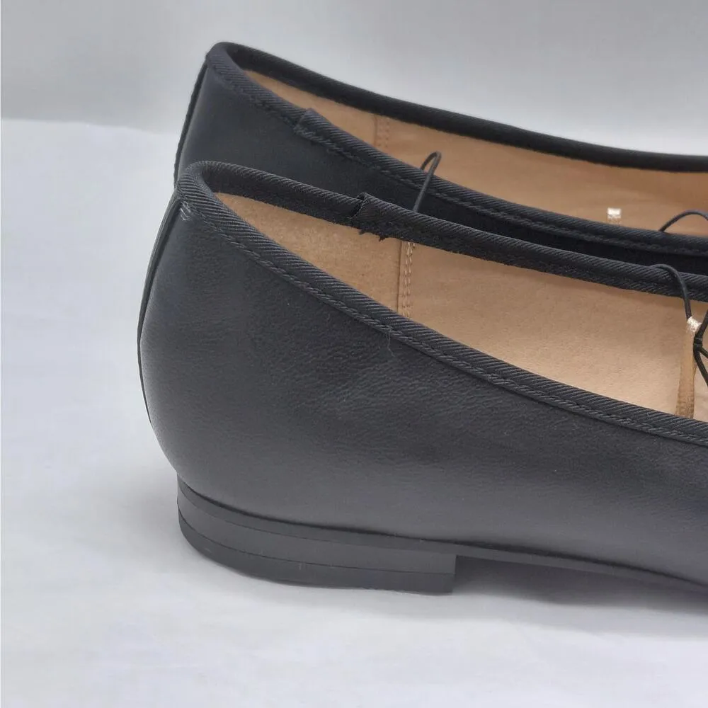 Steve Madden Glossie Ballet Flats Women Size 9M Black Slip On Casual Shoes - Image 4