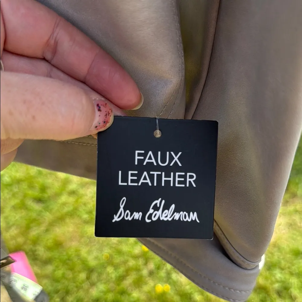 NWT Sam Edelman Beige Button-Up Jacket - Image 3