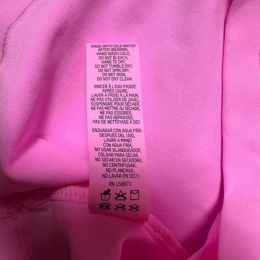 Skims Pink Short Sleeve Top - Image 4