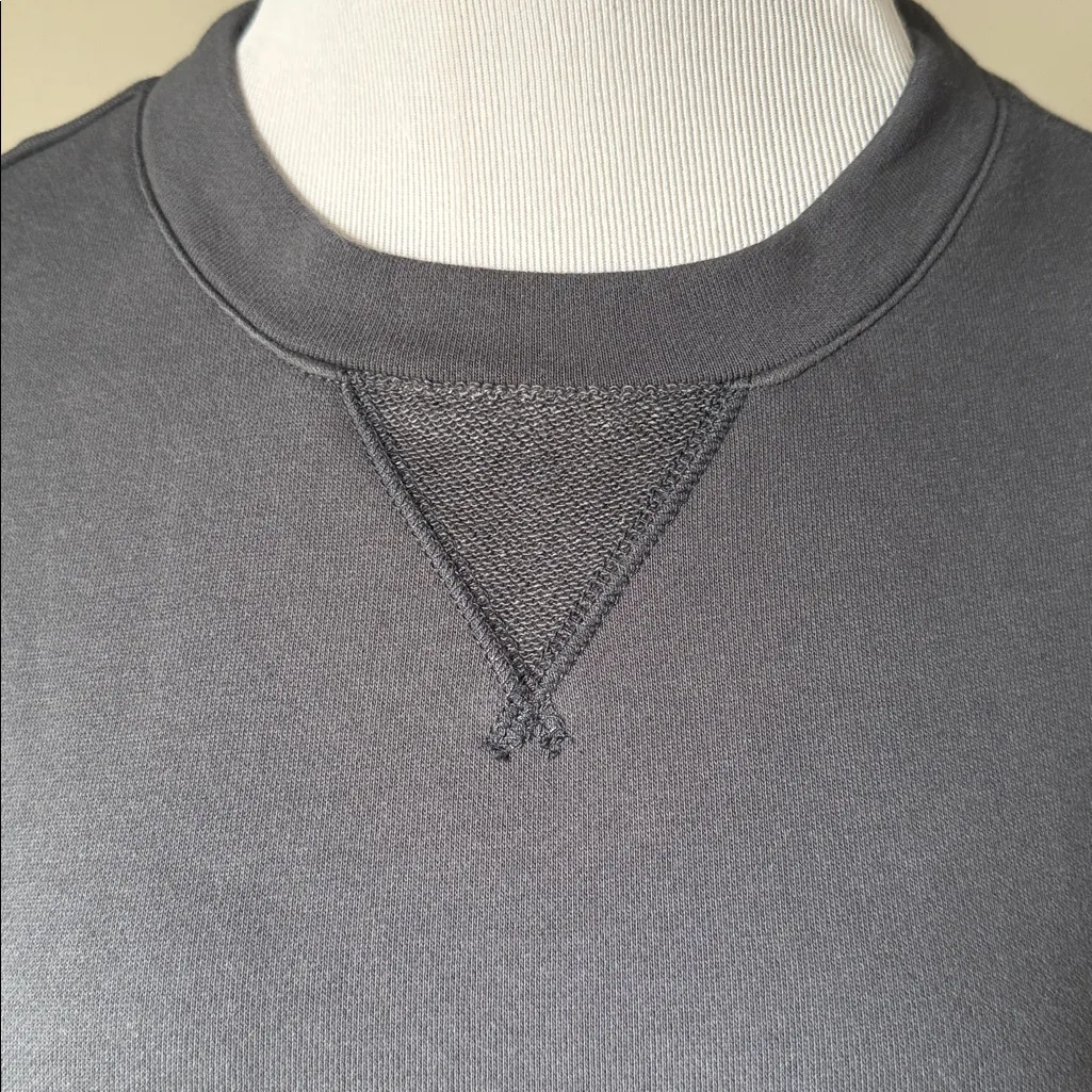 Bluivy Peplum Sweatshirt Gray - Image 3