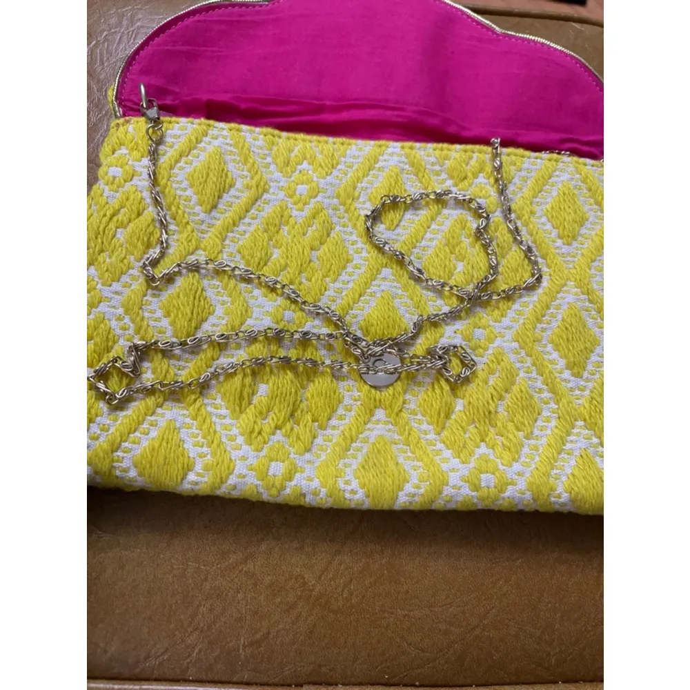 Women's Steve Madden Yellow Clutch - Image 4