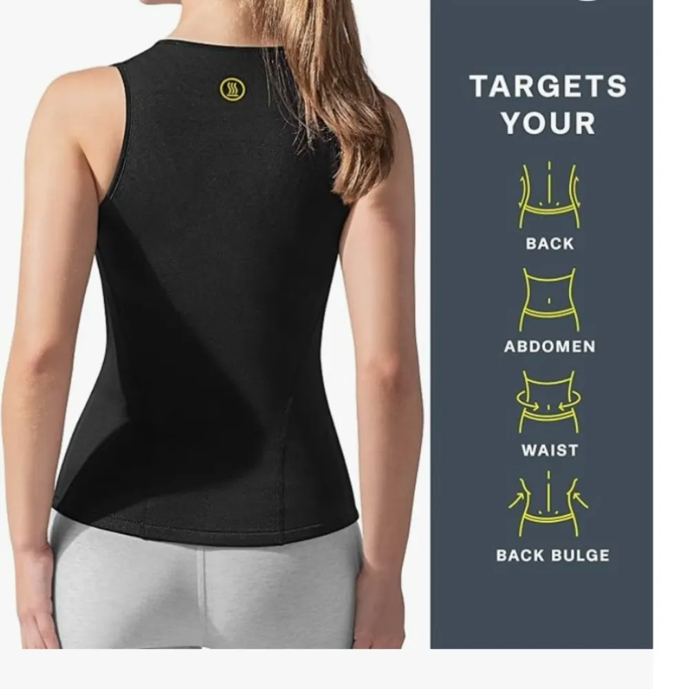 Women's Cami
Hot Belly Fat Burn 
Seamless Slimming Body Shaper Sz S - Image 3