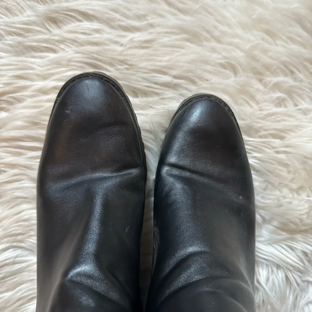 ZARA Heel Ankle Boots Black - Image 4