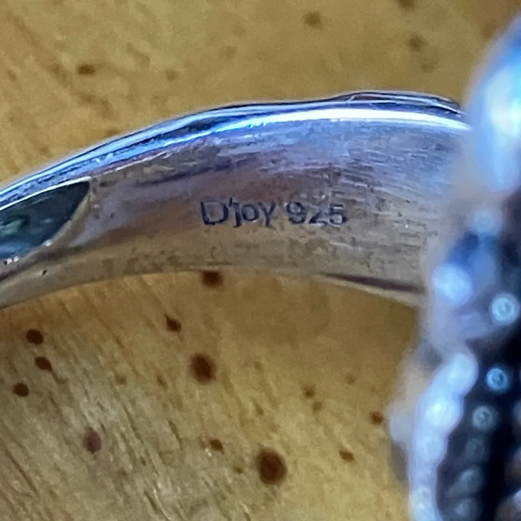 Matrix Turquoise Kokopelli Ring Size 8 Silver - Image 6