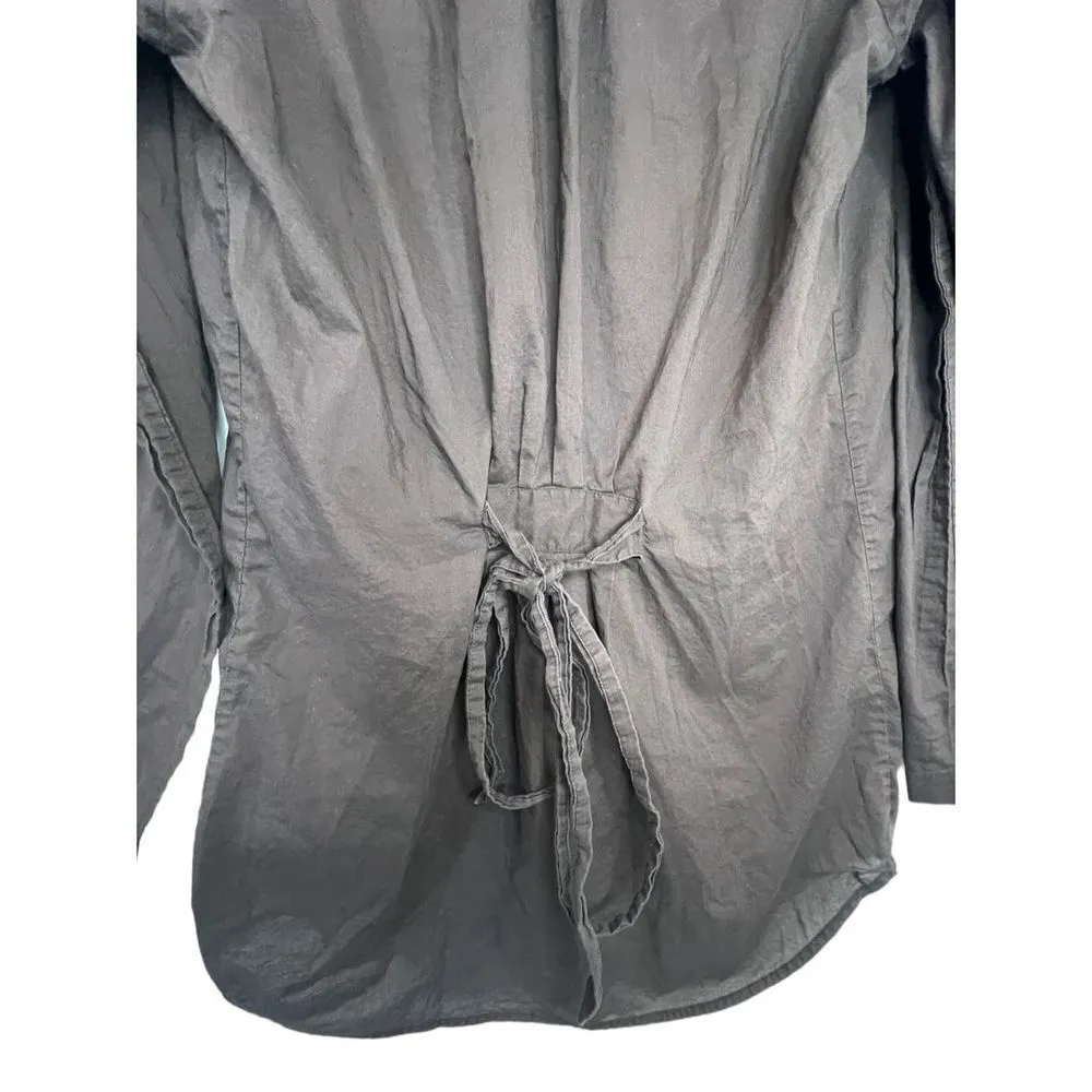 Banana Republic Brown Long Sleeve Button Up Collared Blouse - Image 4