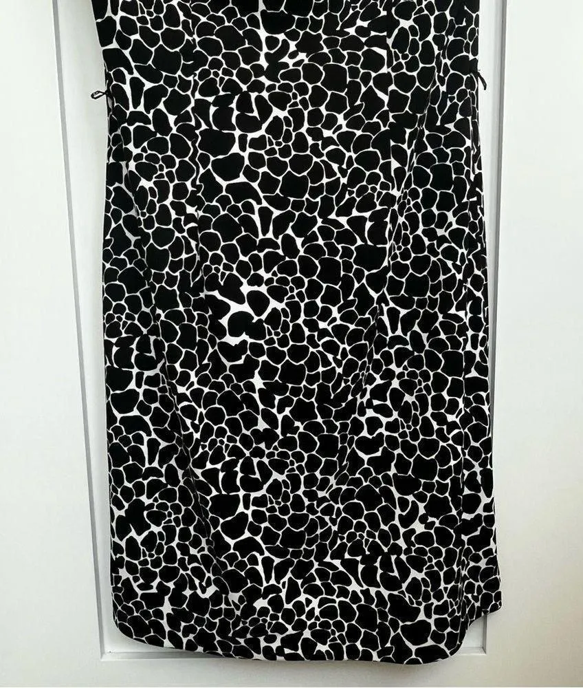 Susana Mónaco Black and White Dress Size M - Image 5