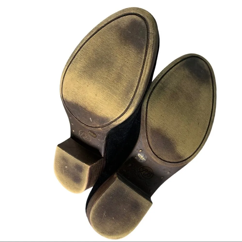 Lucky Brand | US 6.5 | Bellamy Suede Leather Block Heel Pull-On Ankle Bootie - Image 6