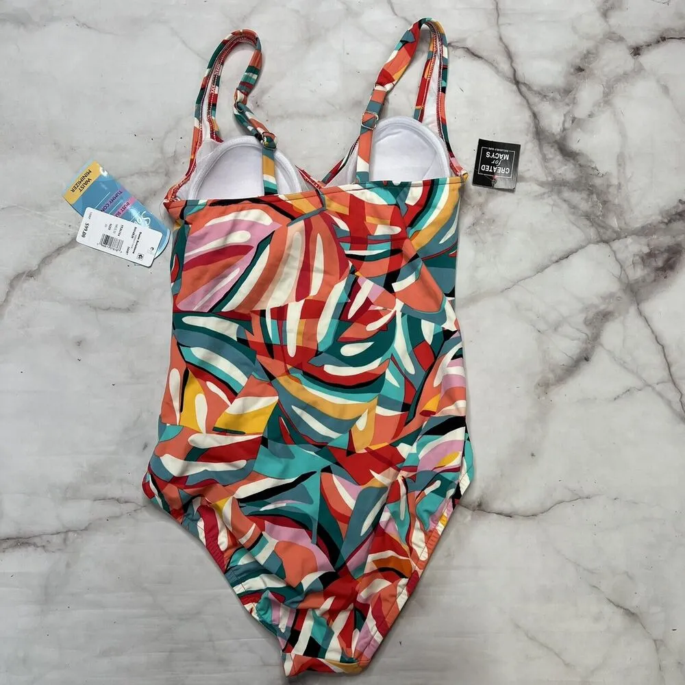 Swim Solutions PALM ART Shirred Tummy - Image 5