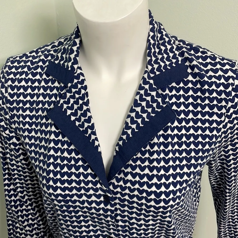 Kate Spade Hearts Pajama Top - Image 5