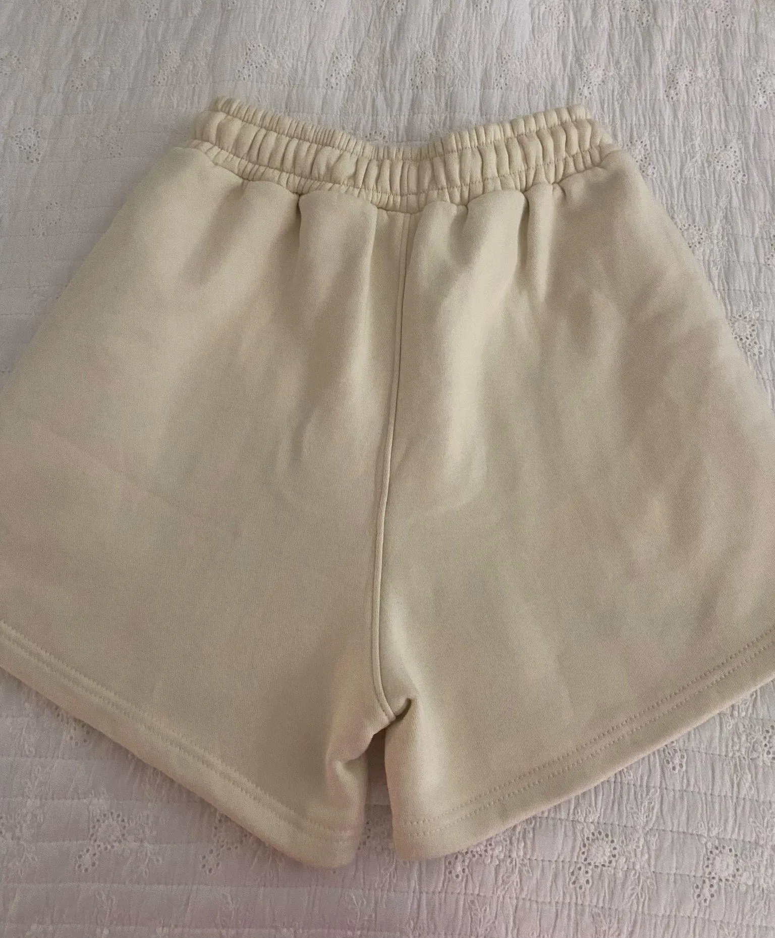 Pi Beta Phi Sweat Shorts Tan - Image 4