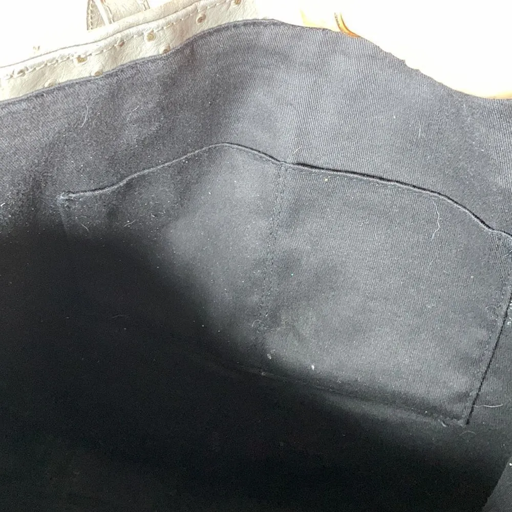 Halogen Gray & Black Leather Tote - Image 15