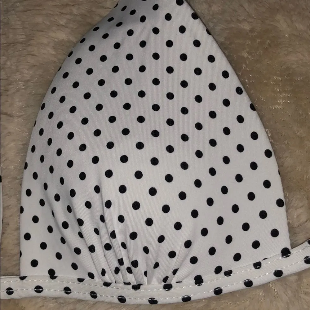 Frankie’s Polka Dot Bikini Top - Image 3