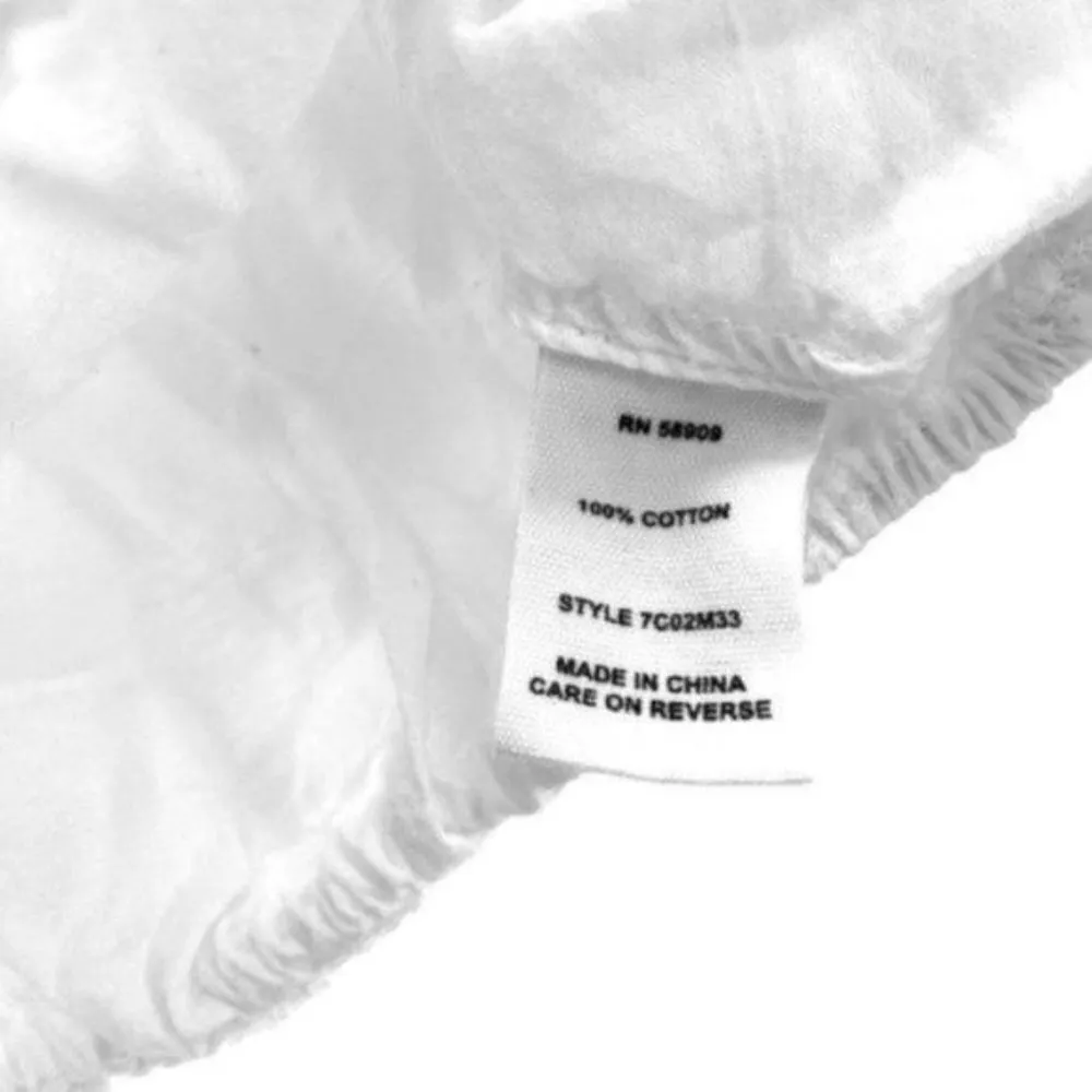 Chelsea & Violet White Off The Shoulder Lace Crop Top Coquette - Image 6