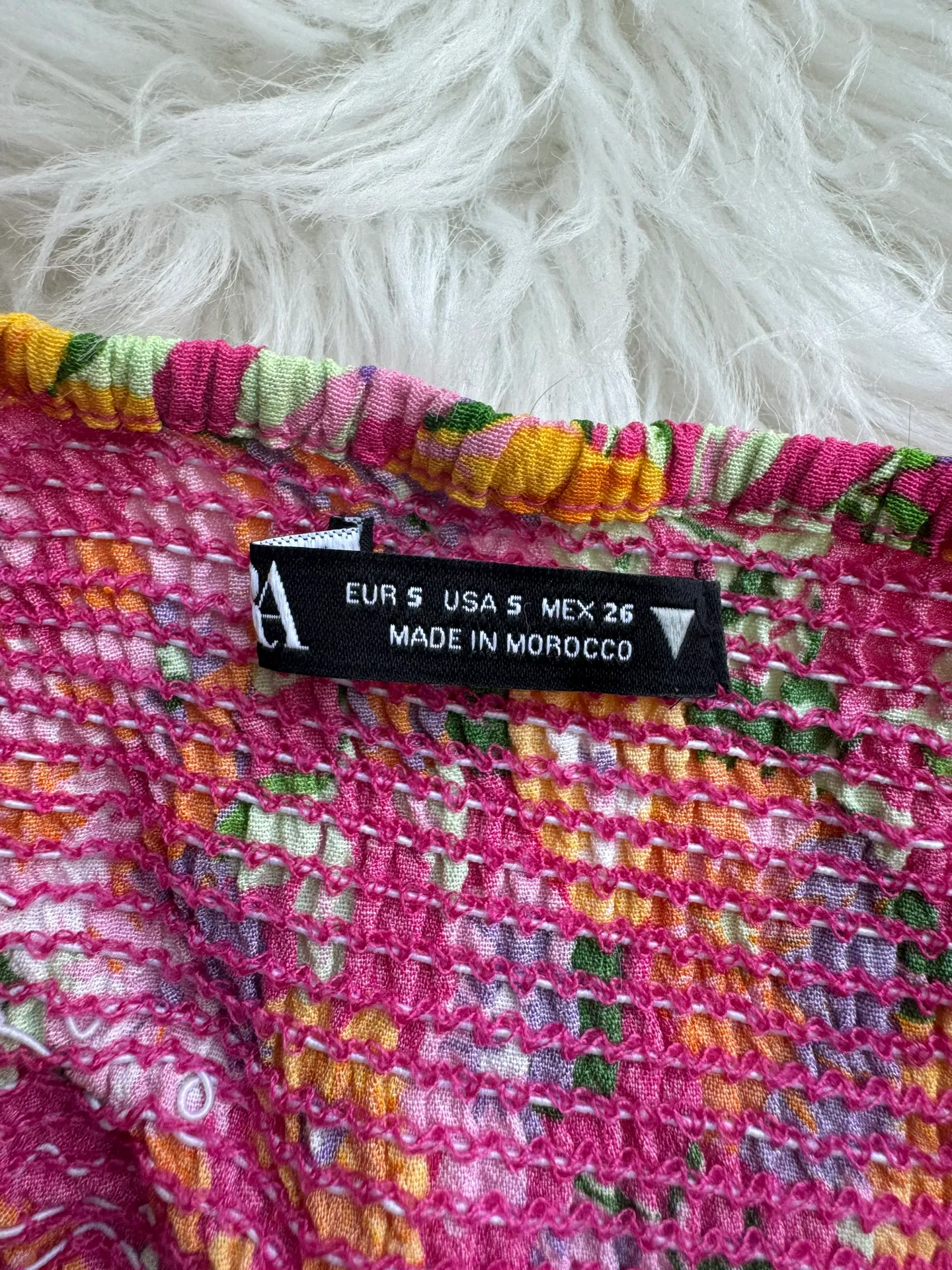 Floral Crop Top And Wrap Skirt Matching Set - Image 2