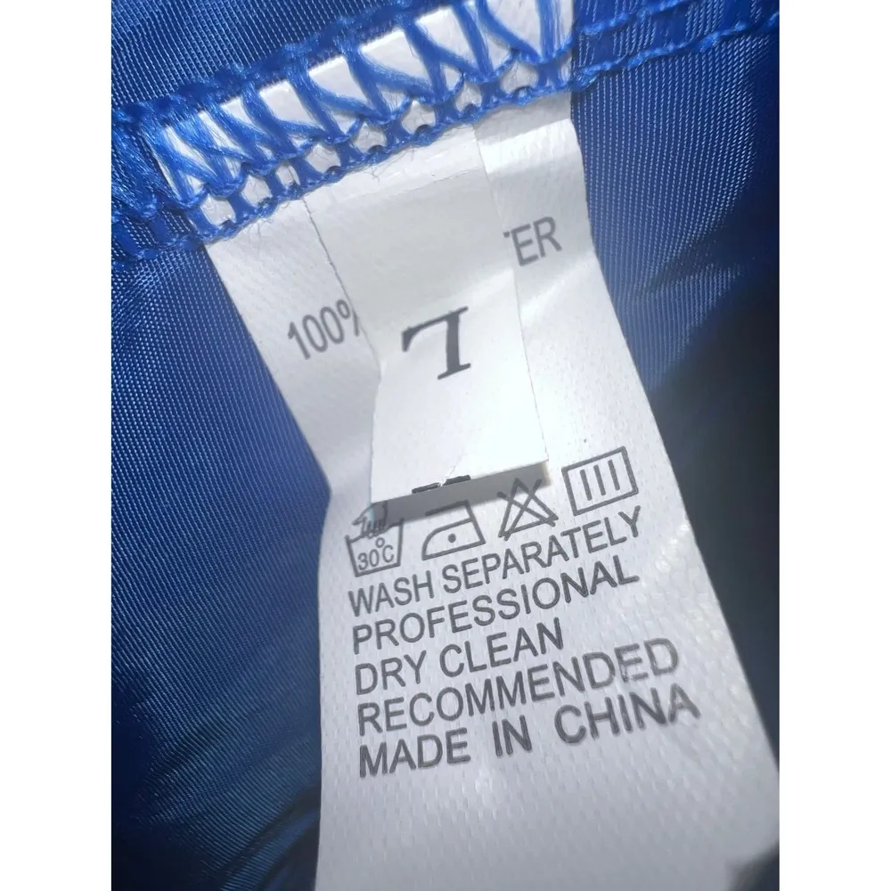 Women’s Crop Multi Color Windbreaker Size Large - Image 2