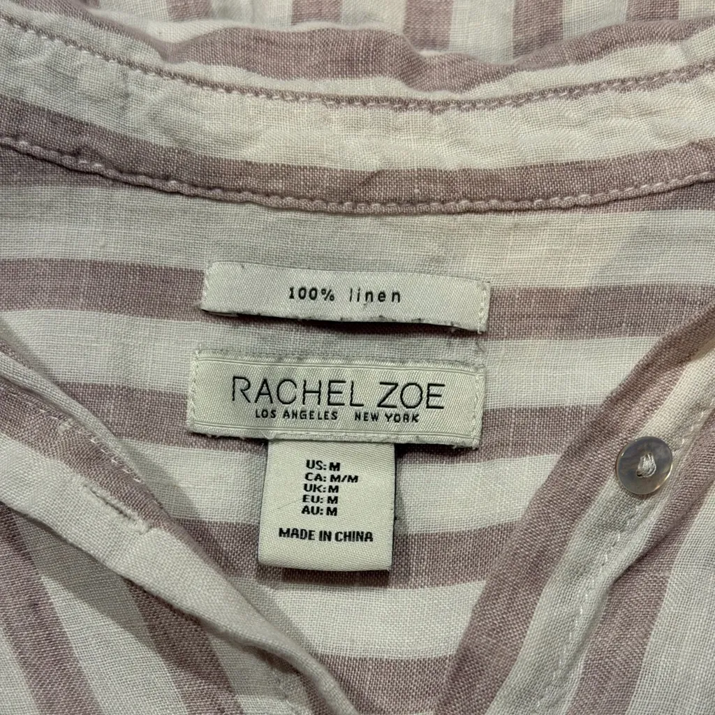 Rachel Zoe 100% Linen Shirt - Image 4