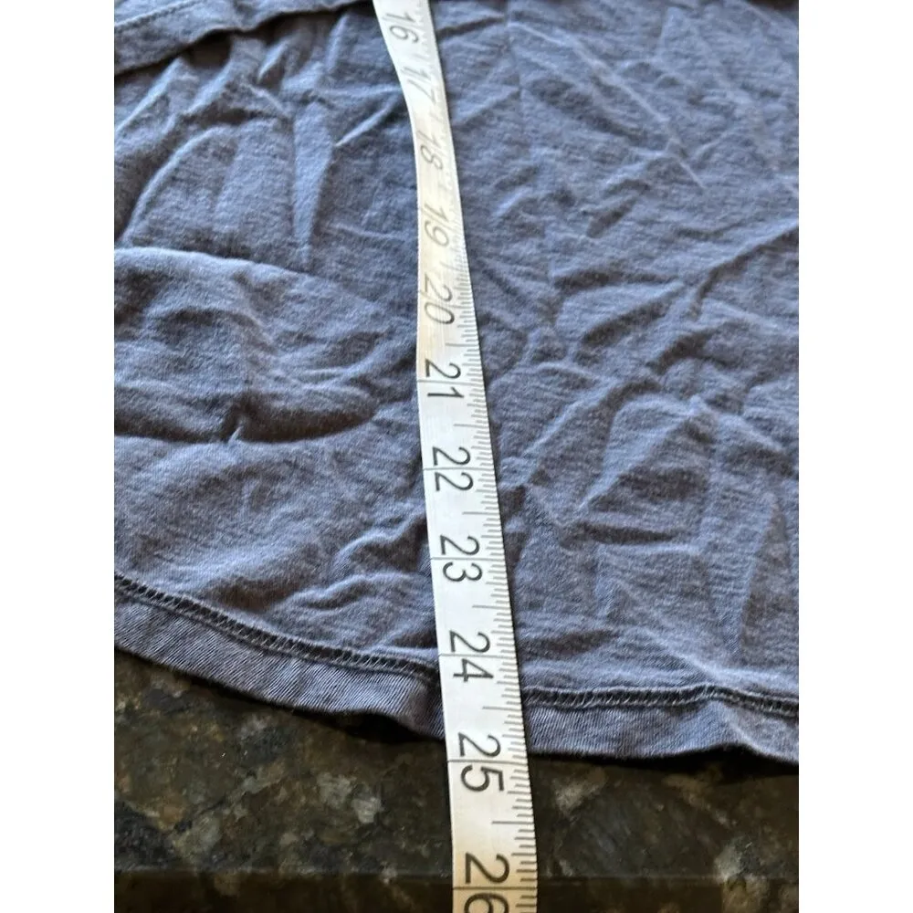 Women’sAsymmetrical High Low Grey Knit Skirt Elastic Waist Fairy Quirky Unique Gray Size M - Image 7