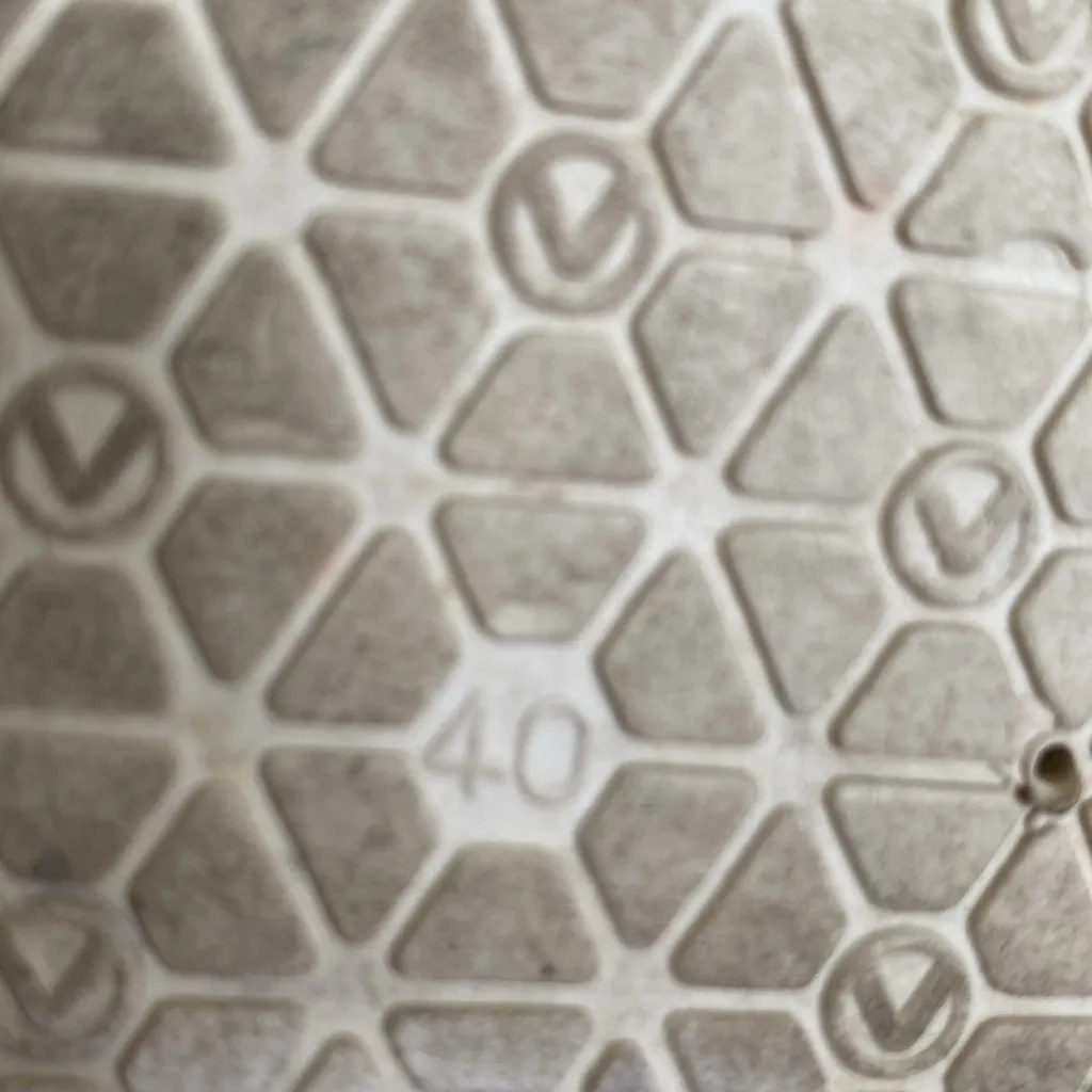 Victoria Platform White Leather Type Sneaker Made In Spain Size 9 - Image 6