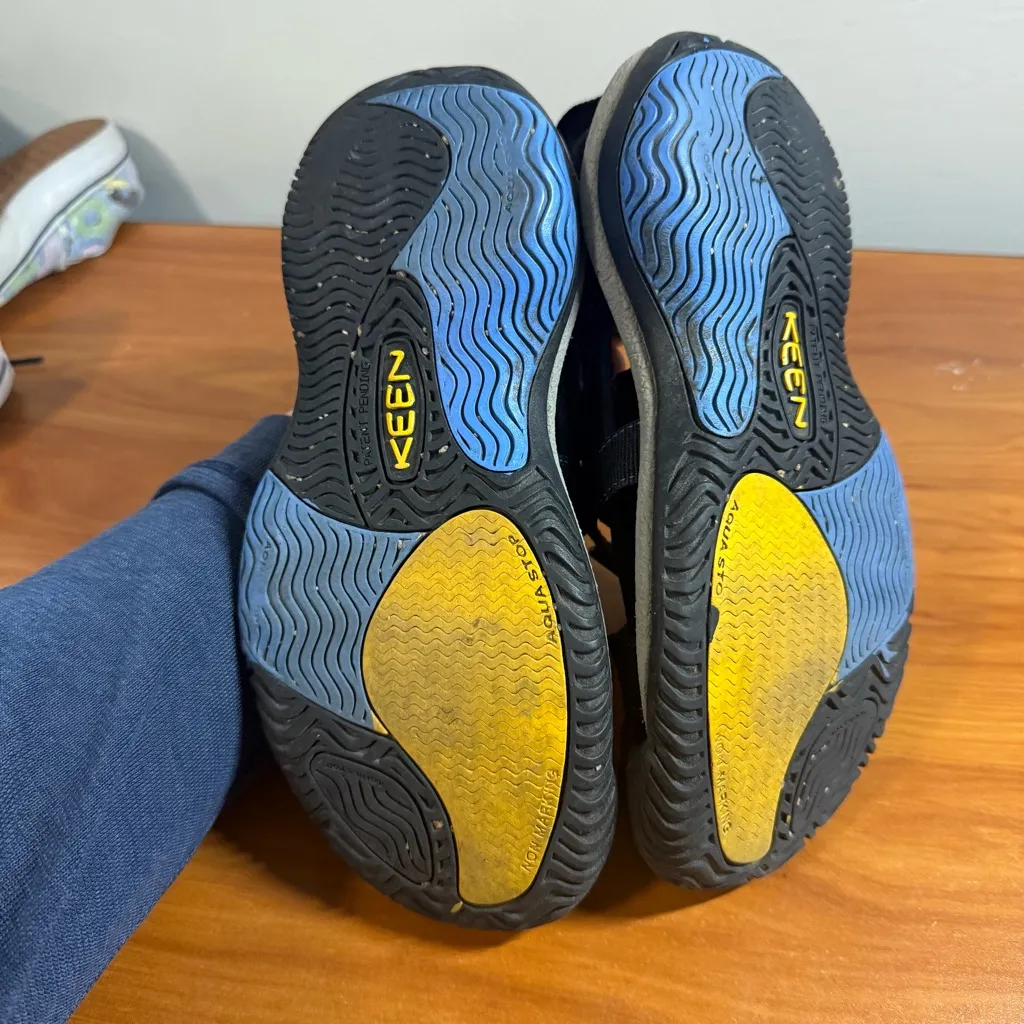 Keen Women Aqua Stop Water Resistant Closed Toe Sandal Water Shoe Hiking Black 8 - Image 6