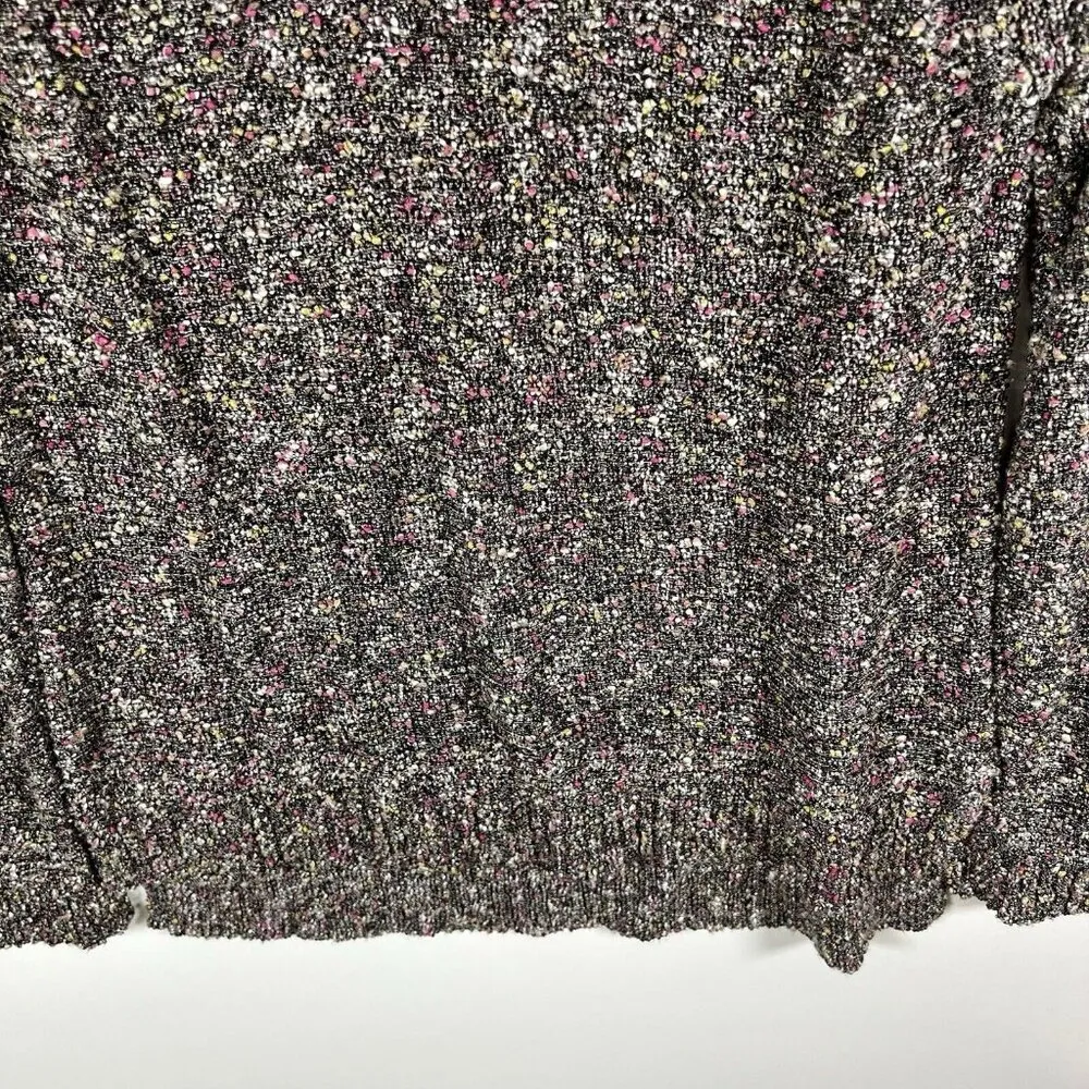 Rag & Bone Womens Boucle Sweater M Speckled Knit Lory Melange‎ Tweed Marled - Image 4